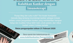 Lomba Menulis Blog Kalahkan Kanker Berhadiah Total 5.5 Juta Rupiah