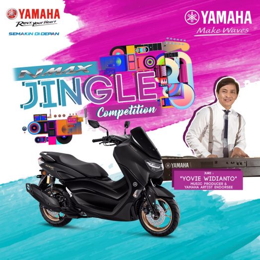 Lomba jingle Nmax berhadiah 3 motor dan uang jutaan rupiah