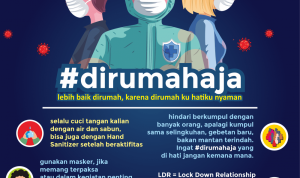 #dirumahaja Yuk, lawan corona