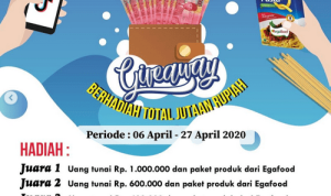 Lomba Video TikTok Masak PastaQ Berhadiah Total Jutaan Rupiah