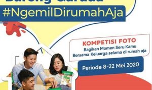 Lomba Foto Ngemil Di Rumah Aja Berhadiah Voucher OVO GOPAY Total Rp.2 Juta