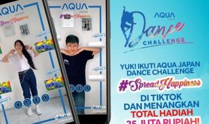 Poster AQUA Japan TikTok Dance Challenge Menangkan Total Hadiah 25 Juta