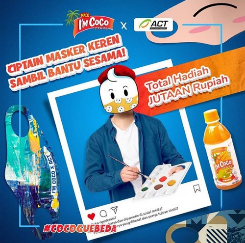 Lomba Desain Masker I'm Coco x ACT Total Hadiah 6 Juta Rupiah