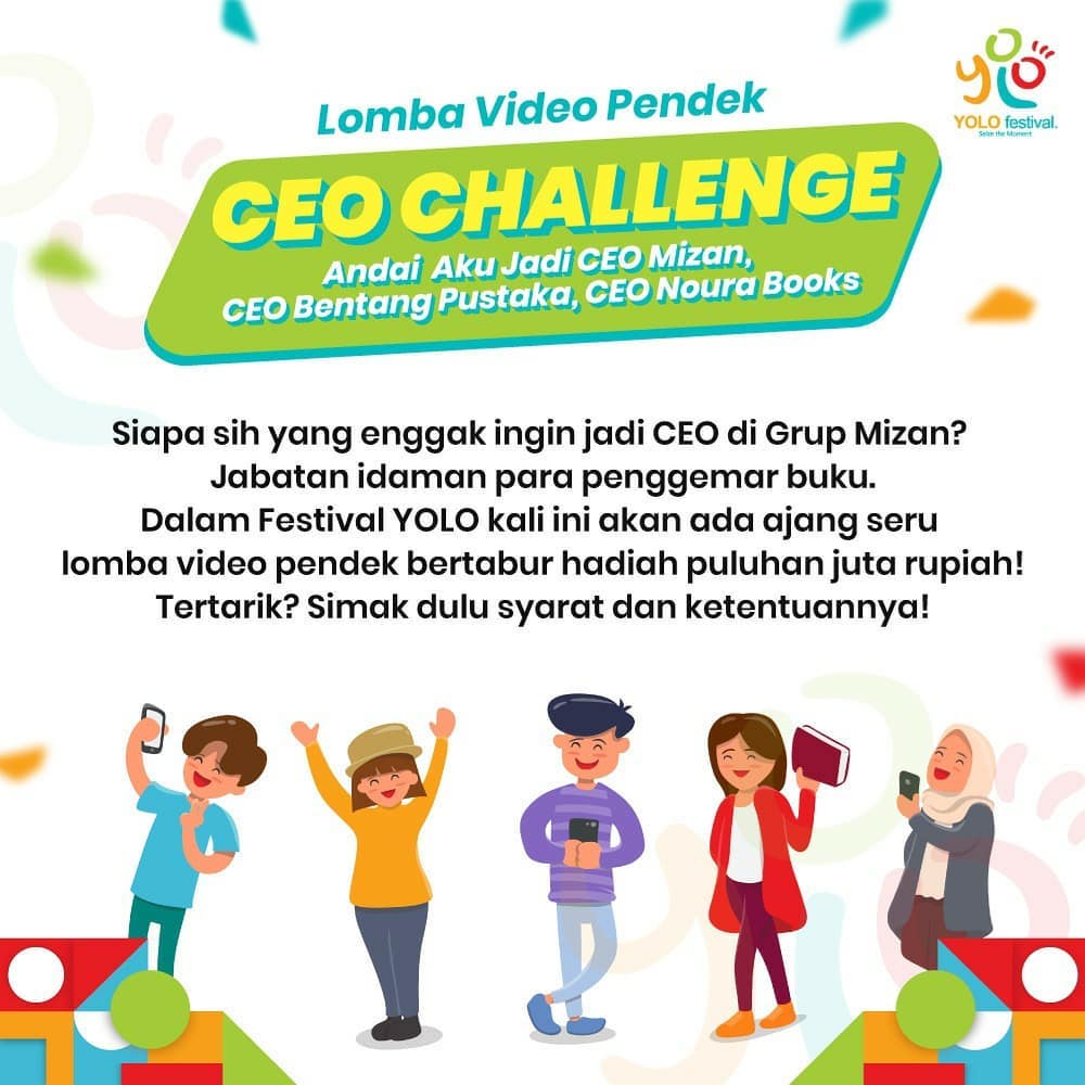 Lomba Video Pendek CEO Challenge Grup Mizan 2020