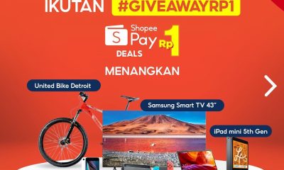 Giveaway Rp1 Instagram ShopeePay Indonesia November 2020