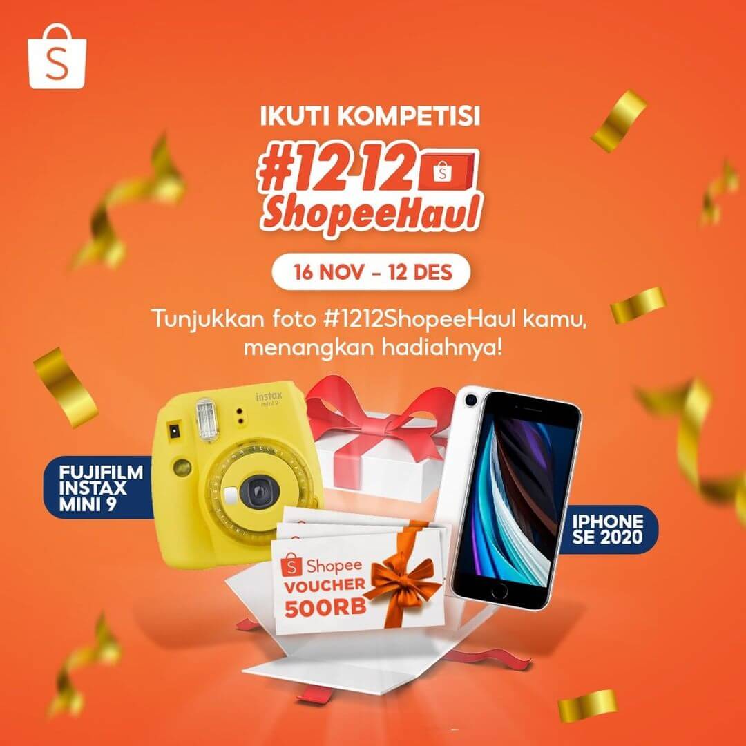 Kompetisi 12.12 Shopee Haul 2020