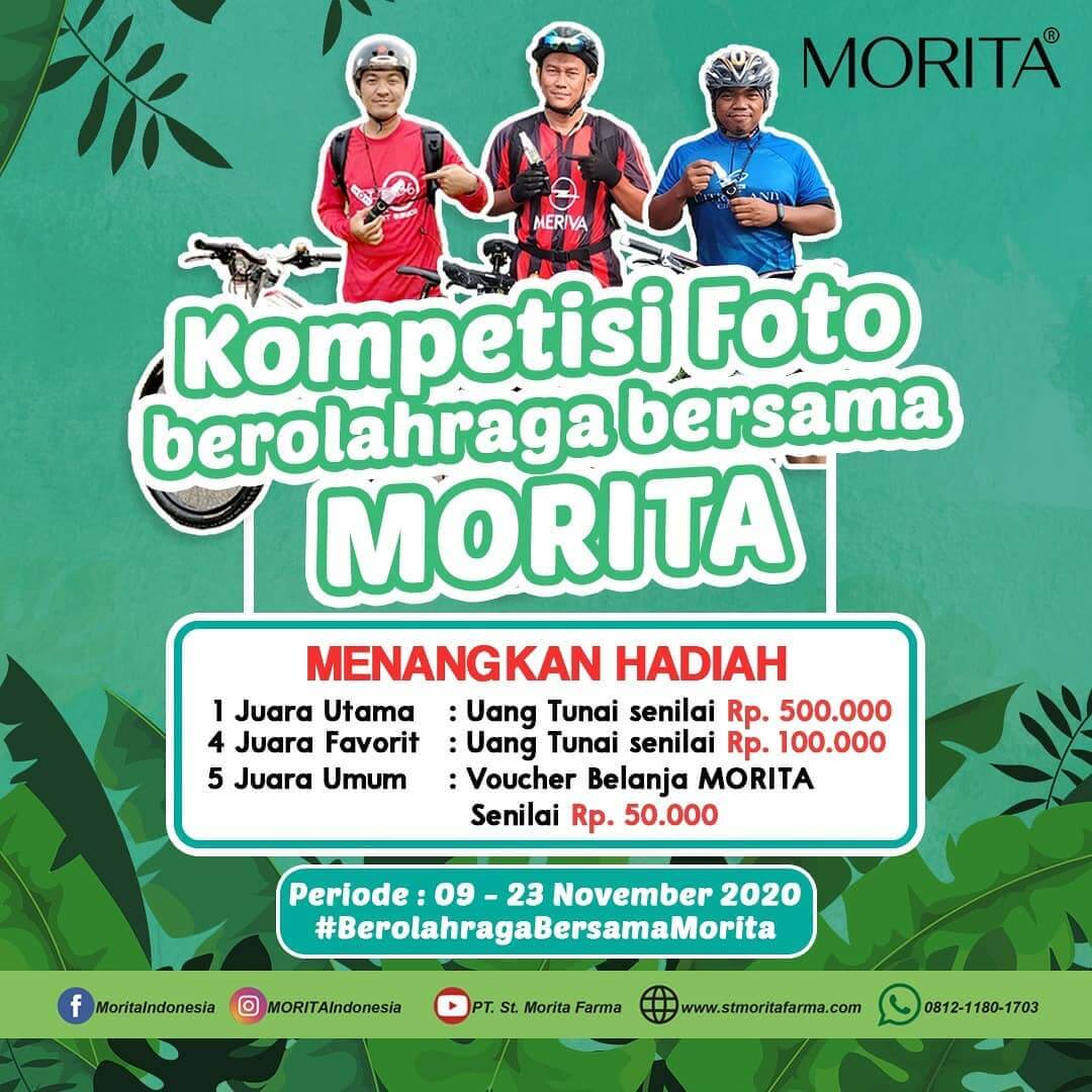 Kompetisi Foto Berolahraga Bersama Morita 2020