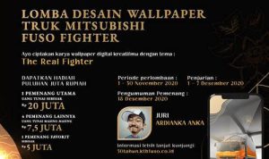 Lomba Desain Wallpaper Truk Mitsubishi Fuso Fighter 2020