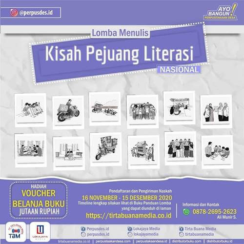 Lomba Menulis Kisah Pejuang Literasi Nasional CV. Tirta Buana Media 2020