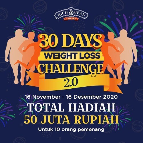 Richbean Coffee 30 Days Weight Loss Challenge 2.0