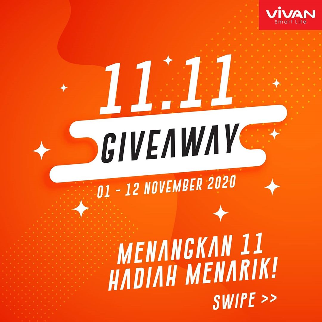 VIVAN 11.11 GIVEAWAY 2020