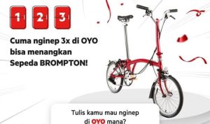 Family Time di OYO Bisa Dapat Brompton Gratis