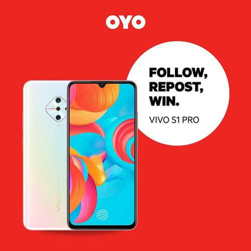 Follow, Repost, Win OYO Desember 2020