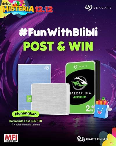 Fun with Blibli Histeria 12.12 Post & Win