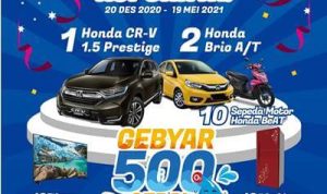 Gebyar 500 Gerai Air Minum Biru 2020-2021