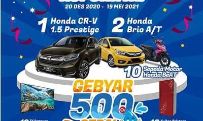 Gebyar 500 Gerai Air Minum Biru 2020-2021