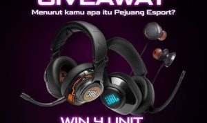 Giveaway Pejuang E-sport JBL Quantum 2020