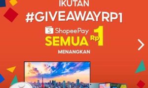 Giveaway ShopeePay Rp1 12.12 Birthday Sale 2020