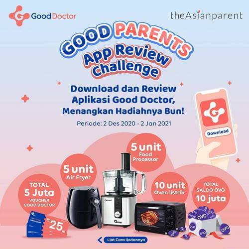 Good Parents App Review Challenge Desember 2020