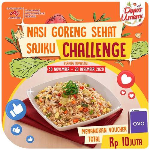 Nasi Goreng Sehat Sajiku Challenge 2020