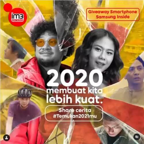 Share Cerita Temukan 2021-mu IM3 Ooredoo 2020