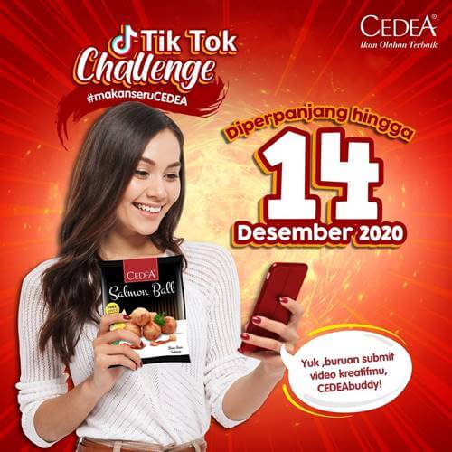 TikTok Challenge Makan Seru Cedea 2020