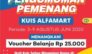 Daftar Seluruh Pemenang Kuis Alfamart di Instagram