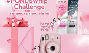 Lomba Foto Ponds Whip Berhadiah Kamera Instax dan Hampers Menarik