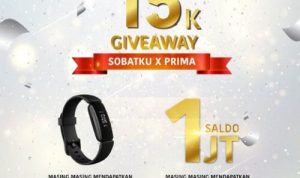 Pemenang Kuis 15K Giveaway Sobatku Berhadiah Fitbit dan Saldo