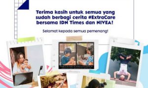 Pemenang Lomba Cerita Extra Care Nivea x IDN Times