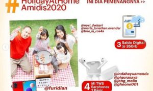 Pengumuman Pemenang Kontes Foto Holiday At Home Amidis 2020