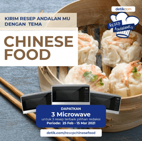 Lomba Resep Chinese Food Andalan Berhadiah 3 Microwave