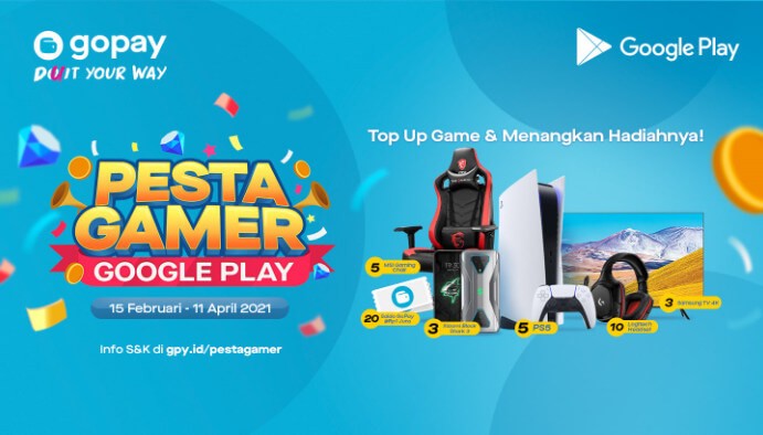 Promo Undian Pesta Gamer Google Play