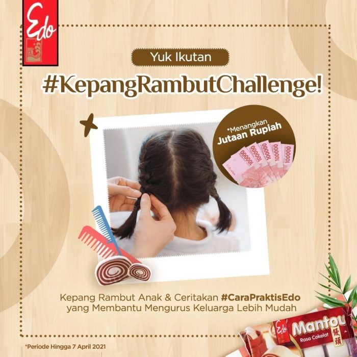 Kepang Rambut Challenge Berhadiah Total Jutaan Rupiah