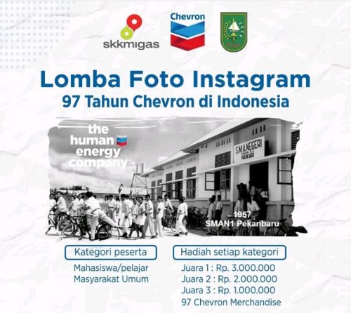 Lomba Foto 97 Tahun Chevron Berhadiah Total Belasan Juta Rupiah