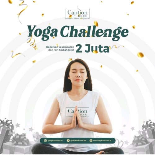Lomba Video Filter Yoga Challenge Berhadiah Senilai Total 2 JUTA Rupiah