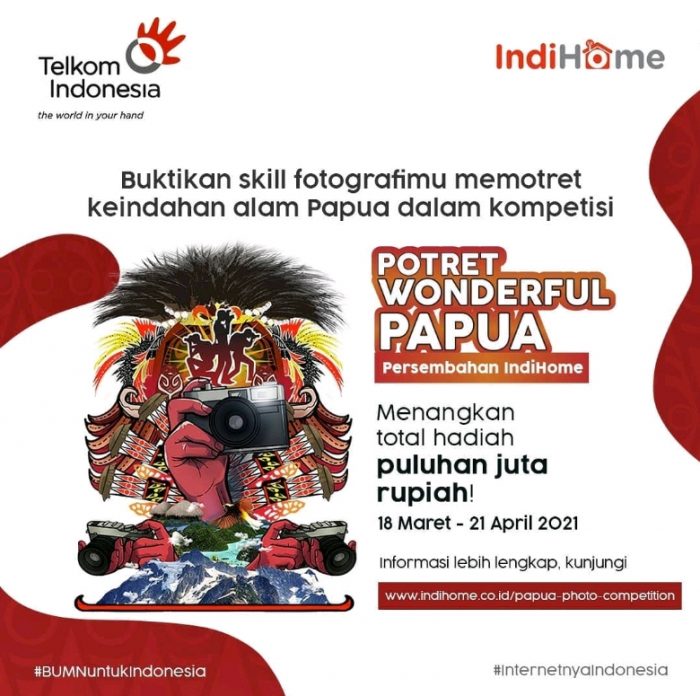 Lomba Foto Potret Wonderful Papua Berhadiah Total 43,5 JUTA Rupiah