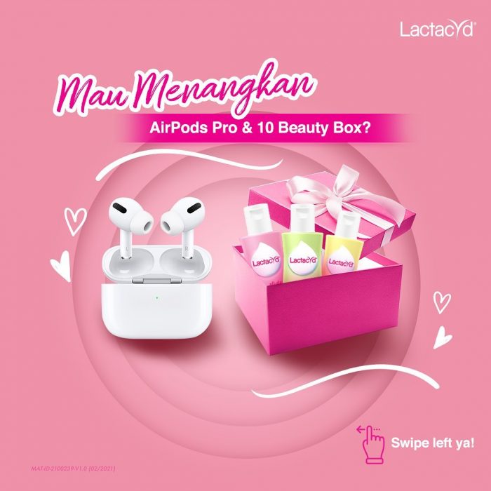 Lomba Foto Kemasan Lactacyd Berhadiah AirPods Pro dan 10 Beauty Box