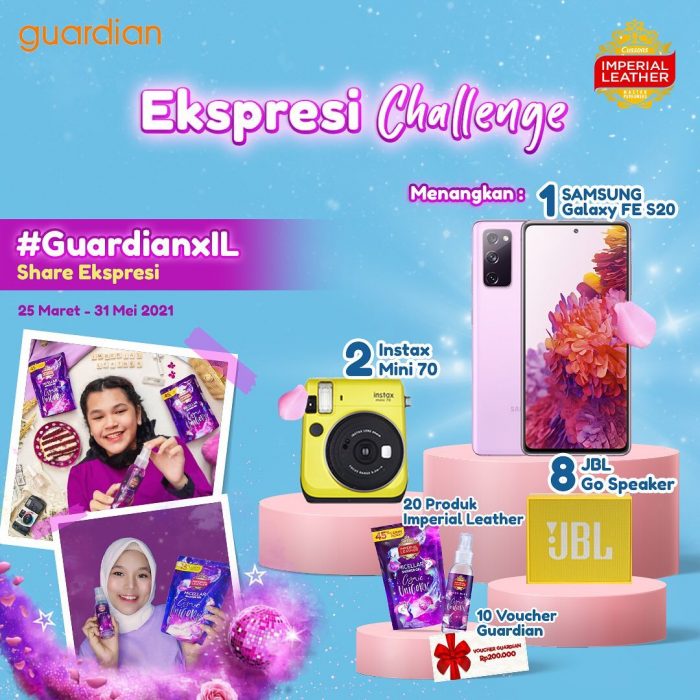 Ekspresi Challenge Berhadiah Samsung FE S20, Instax Mini 70, dll