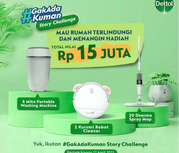 Gak Ada Kuman Story Challenge Berhadiah Senilai Total Rp 15 JUTA