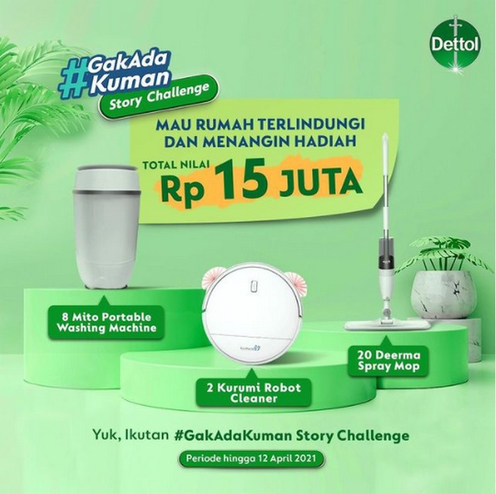 Gak Ada Kuman Story Challenge Berhadiah Senilai Total Rp 15 JUTA