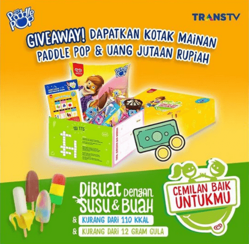 Giveaway Cerita Camilan Baik Berhadiah Uang Total 1 Juta + Kotak Mainan