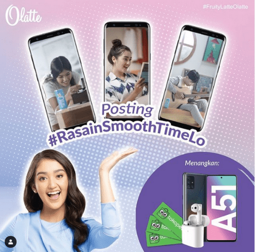 Lomba #RasainSmoothTimeLo Berhadiah Samsung A51, TWS Xiaomi