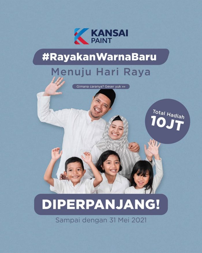 Lomba Rayakan Warna Baru KANSAI Paint Berhadiah Uang