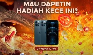 Lomba TikTok Sasa Bon Tabur Berhadiah iPhone 12 pro, Mi Band, dll