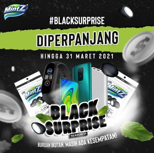 Lomba Video Black Surprise Berhadiah Smartphone, Sport watch, dll