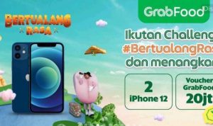 Lomba Video TikTok Grab Food Bertualang Rasa Berhadiah iPhone 12