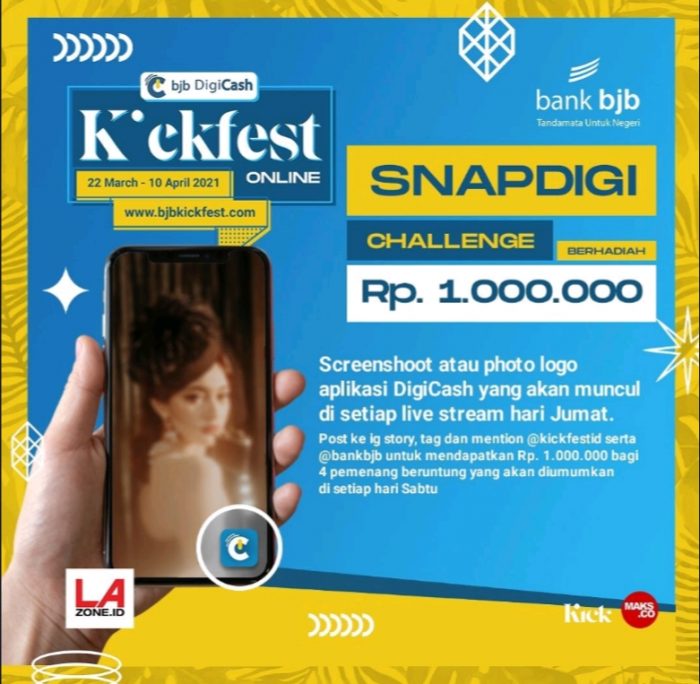 SnapDigi Challenge Berhadiah Senilai Total 1 JUTA Rupiah