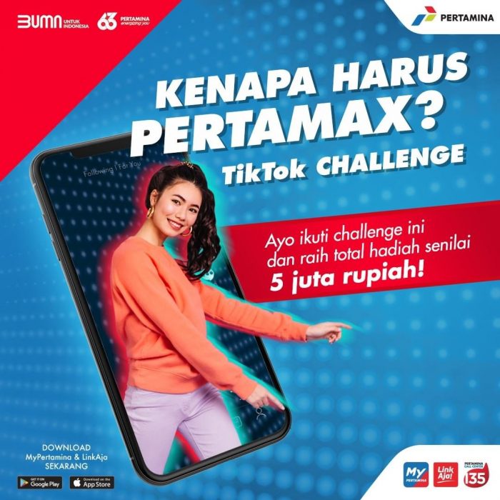 TikTok Challenge Kenapa Harus Pertamax Hadiah Total Rp 7 JUTA