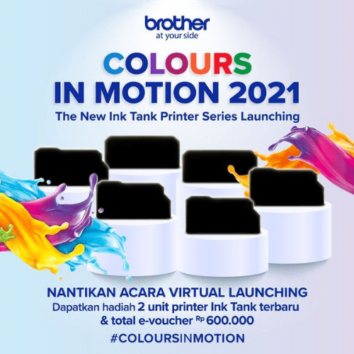 Tonton Live Peluncuran Produk Brother Menangkan 2 Printer & E-Voucher